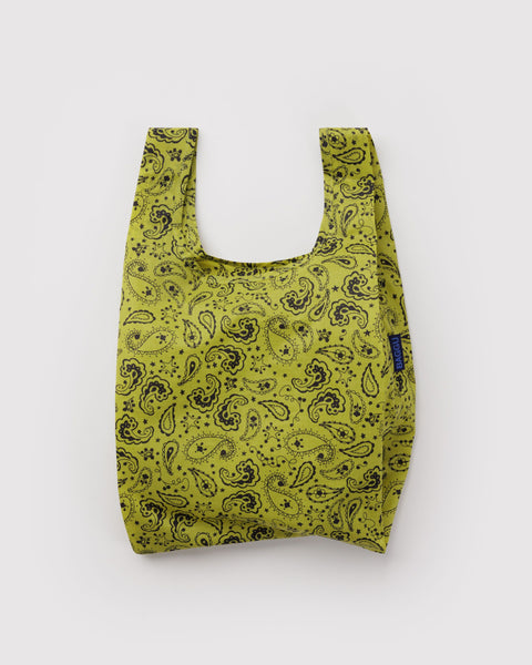 BAGGU New Arrivals Baby Baggu - Chartreuse Paisley