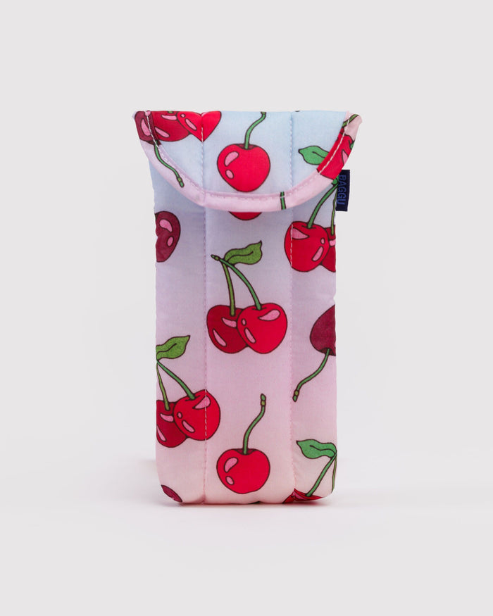 BAGGU Accessories Puffy Glasses Sleeve - Cherries