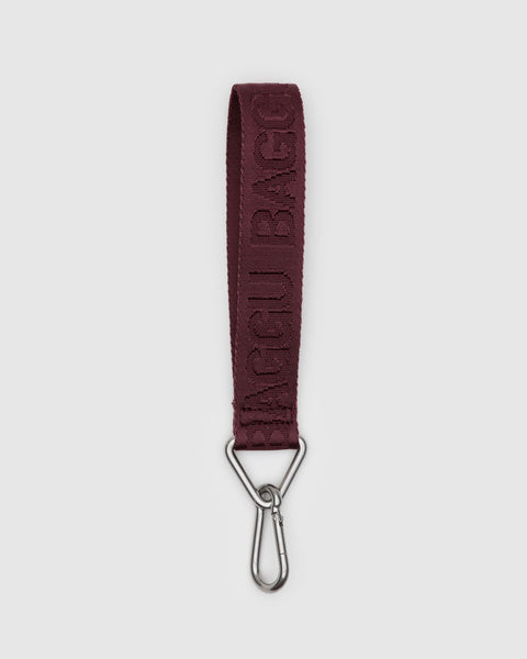 BAGGU.com Cases & Sleeves Logo Keychain - Mahogany