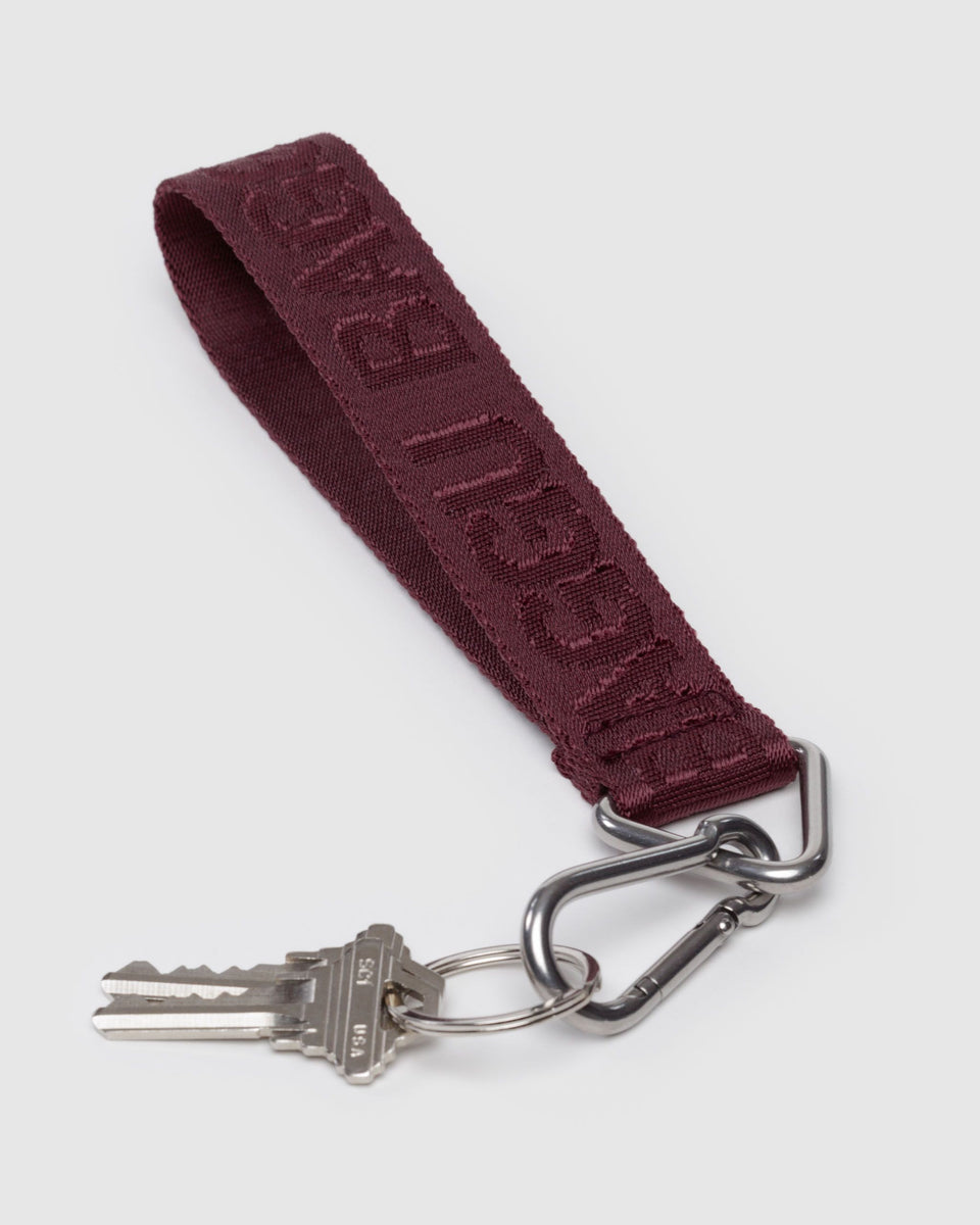 BAGGU.com Cases & Sleeves Logo Keychain - Mahogany