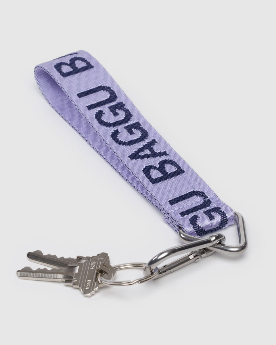 BAGGU.com Cases & Sleeves Logo Keychain - Dusty Lilac