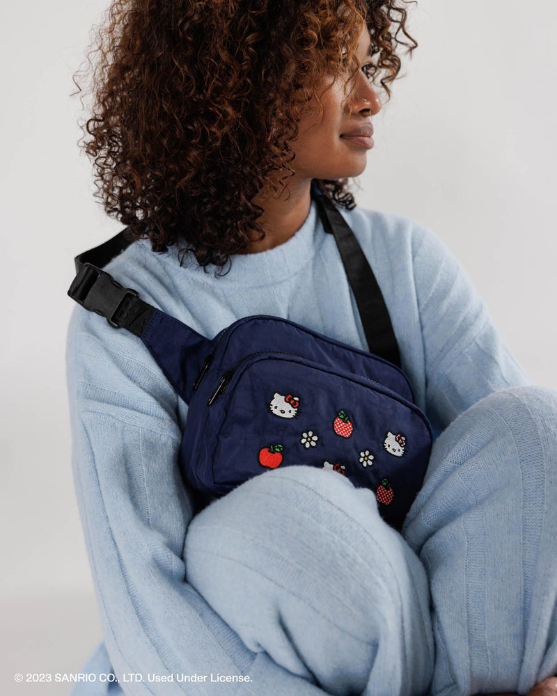 BAGGU.com Crossbody Bags Fanny Pack - Embroidered Hello Kitty