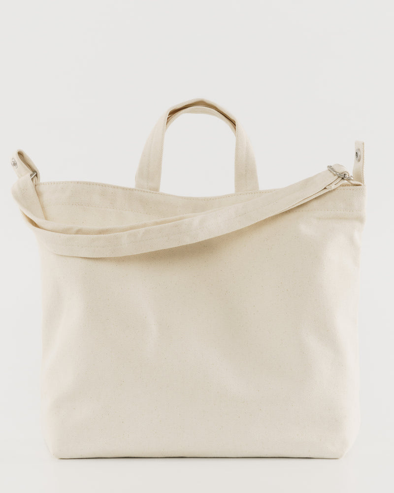 BAGGU.com  Horizontal Duck Bag - Natural Canvas