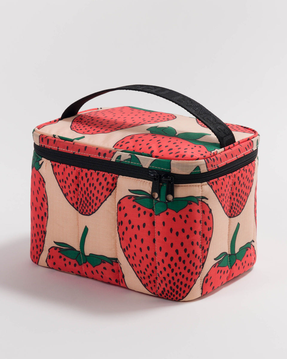 BAGGU Products Puffy Lunch Bag - Strawberry