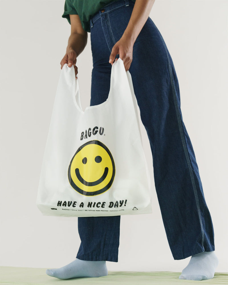 BAGGU Reusable Bags Standard Baggu - Thank You Happy