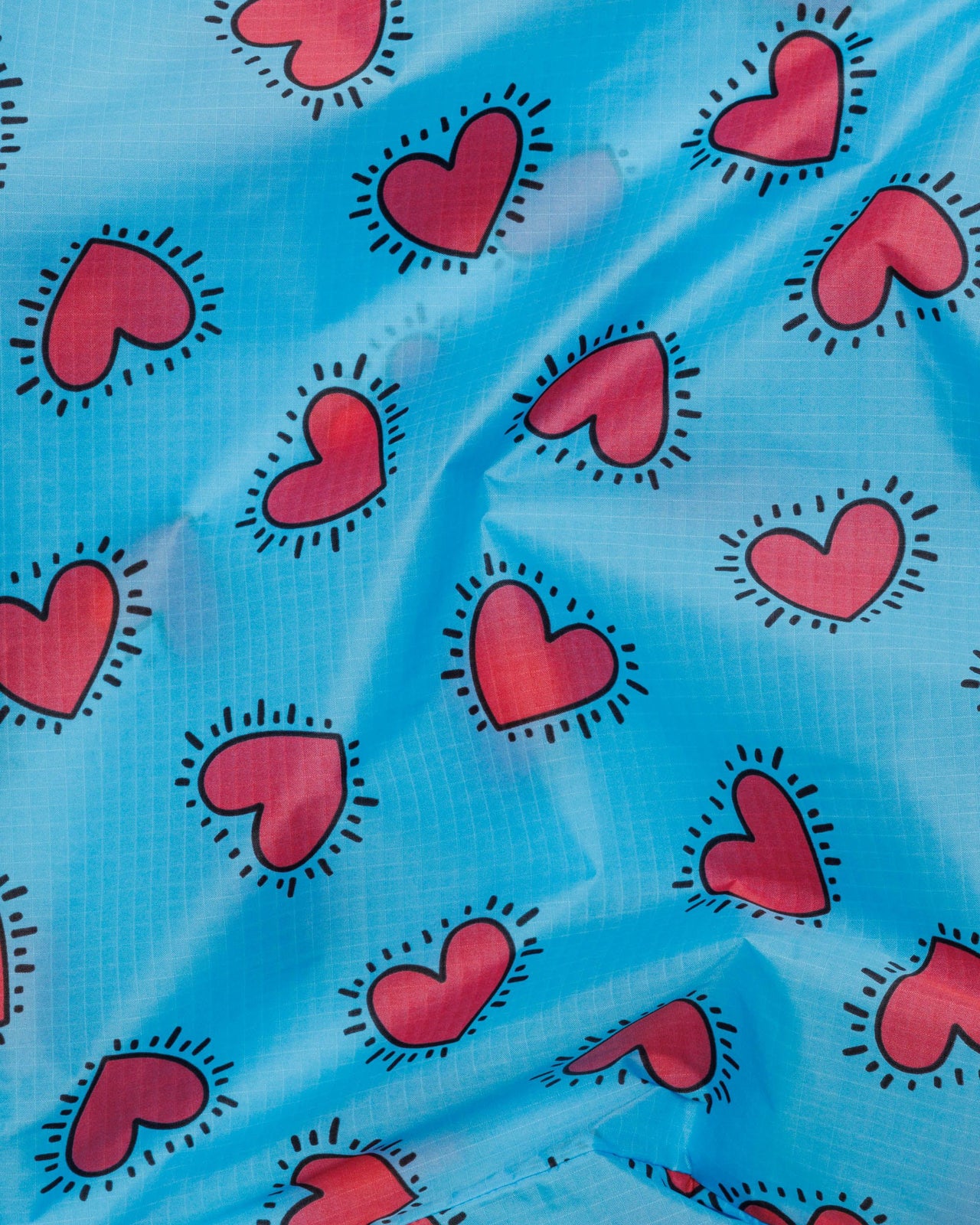 Standard Baggu - Keith Haring Hearts
